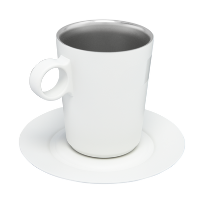 The DayBreak Café Latte Cup & Stillness Saucer | 10.6 OZ