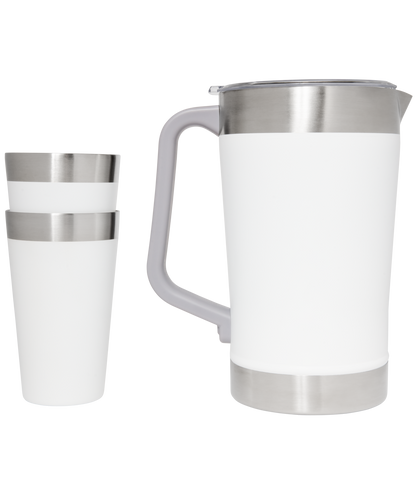 Classic Stay Chill Beer Pitcher Set