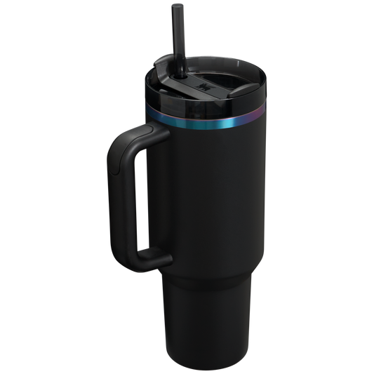 The Black Chroma Quencher H2.0 FlowState™ Tumbler | 40 OZ