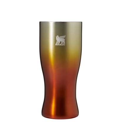 The Golden Hour Prismatic™ Pilsner Glass | 15 OZ