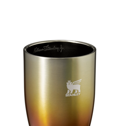 The Golden Hour Prismatic™ Pilsner Glass | 15 OZ