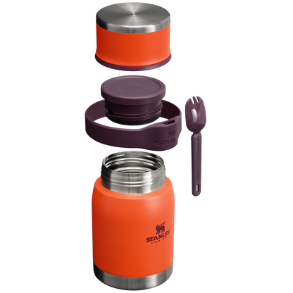 Adventure To-Go Food Jar + Spork | 24 OZ