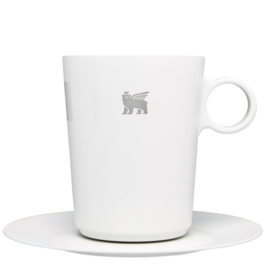 The DayBreak Café Latte Cup & Stillness Saucer | 10.6 OZ